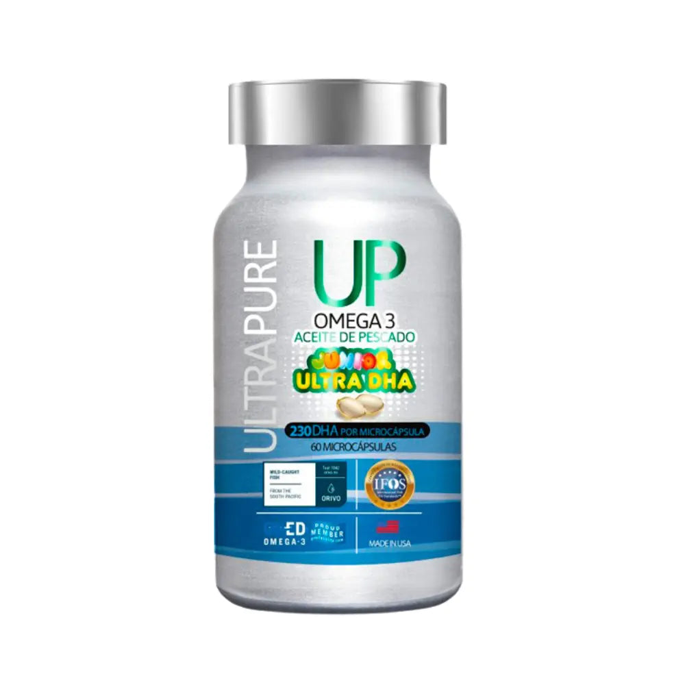 Omega 3 UP Junior Ultra DHA 60 Microcápsulas | Newscience