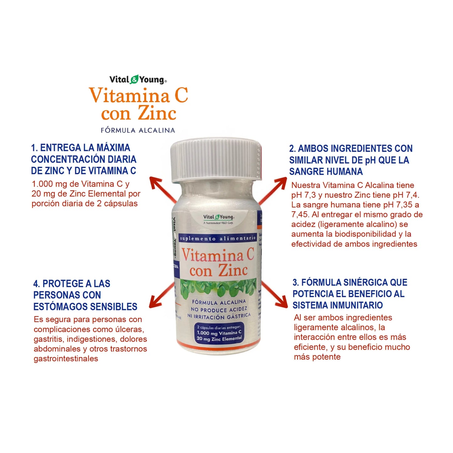 Vitamina C con Zinc